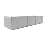 Casa si Gradina - Mobilier - Canapele si coltare - Canapele - Canapea 3 locuri, Hanah Home, in, gri deschis, 296x66 cm - Infinity.ro