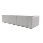 Casa si Gradina - Mobilier - Canapele si coltare - Canapele - Canapea 3 locuri, Hanah Home, in, gri deschis, 296x66 cm - Infinity.ro
