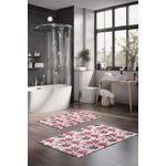 Casa si Gradina - Textile si covoare - Covoare - Covorase baie - Set covorase de baie, L'essentiel Maison, multicolor, 40x60 cm si 60x100 cm, 100% poliester, antiderapant, 323CTW1438 - Infinity.ro
