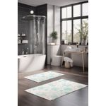 Casa si Gradina - Textile si covoare - Covoare - Covorase baie - Set covorase de baie, L'essentiel Maison, multicolor, 40x60 cm si 60x100 cm, 100% poliester, antiderapant, 323CTW1339 - Infinity.ro