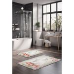 Casa si Gradina - Textile si covoare - Covoare - Covorase baie - Set covorase baie, L'essentiel Maison, multicolor, 40x60 cm, 60x100 cm, 100% poliester, antiderapant, 323CTW1360 - Infinity.ro