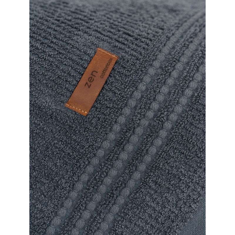 Casa si Gradina - Textile si covoare - Textile baie - Prosoape - Set prosoape, L'essentiel Maison, antracit, 75x150 cm, 50x90 cm, 30x50 cm, 100% bumbac, 3 piese - Infinity.ro