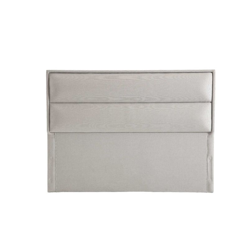 Casa si Gradina - Mobilier - Saltele si somiere - Somiere - Somiera cu tablie, Hanah Home, placa aglomerata melaminata, gri, 90x190 cm - Infinity.ro