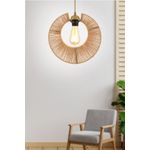 Casa si Gradina - Corpuri si surse de iluminat - Lustre si pendule - Lustra, Opviq, metal, maro, 30x30x65 cm - Infinity.ro