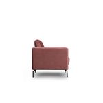 Casa si Gradina - Mobilier - Scaune si fotolii - Fotolii - Fotoliu, Hanah Home, lemn fag si poliester, roz, 81x87x90 cm - Infinity.ro