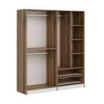 Casa si Gradina - Mobilier - Dulapuri si sifoniere - Sifoniere - Sifonier, Hanah Home, pal melaminat, dore, 185x208x52 cm - Infinity.ro