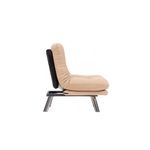 Casa si Gradina - Mobilier - Canapele si coltare - Canapele - Canapea extensibila, Atelier Del Sofa, metal, tesatura moale, crem, 110x70 cm - Infinity.ro