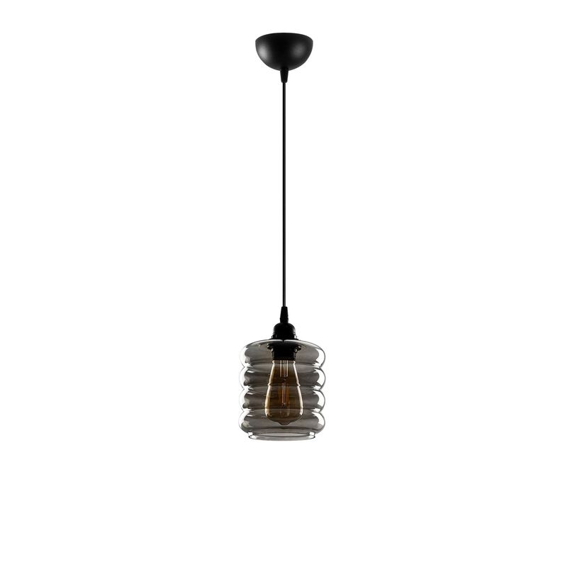 Casa si Gradina - Corpuri si surse de iluminat - Lustre si pendule - Lustra, Opviq, metal, fumuriu, 14x14x118 cm - Infinity.ro