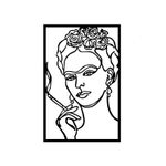 Casa si Gradina - Decoratiuni - Decoratiuni perete - Accesoriu decorativ de perete, Wallxpert, metal, negru, 34x52 cm - Infinity.ro