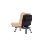 Casa si Gradina - Mobilier - Canapele si coltare - Canapele - Canapea extensibila, Atelier Del Sofa, metal, tesatura moale, crem, 110x70 cm - Infinity.ro