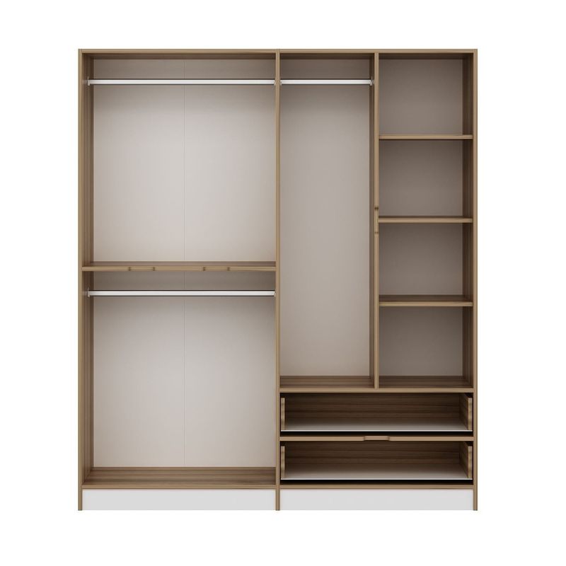 Casa si Gradina - Mobilier - Dulapuri si sifoniere - Sifoniere - Sifonier, Hanah Home, pal melaminat, dore, 185x208x52 cm - Infinity.ro