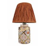 Casa si Gradina - Corpuri si surse de iluminat - Veioze si lampi - Veioze - Veioza, Opviq, ceramica, maro, 40 cm - Infinity.ro