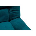 Casa si Gradina - Mobilier - Canapele si coltare - Canapele - Canapea extensibila, Atelier Del Sofa, tesatura moale, verde petrol, cadru metalic, 110x70 cm - Infinity.ro