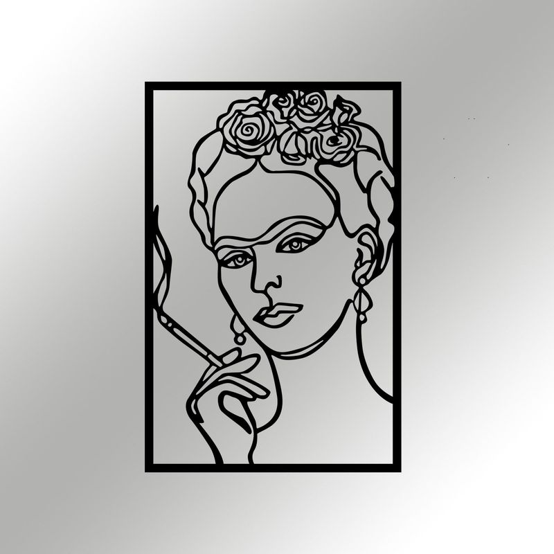 Casa si Gradina - Decoratiuni - Decoratiuni perete - Accesoriu decorativ de perete, Wallxpert, metal, negru, 34x52 cm - Infinity.ro