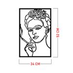 Casa si Gradina - Decoratiuni - Decoratiuni perete - Accesoriu decorativ de perete, Wallxpert, metal, negru, 34x52 cm - Infinity.ro