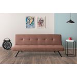Casa si Gradina - Mobilier - Canapele si coltare - Canapele - Canapea extensibila, Atelier Del Sofa, metal, maro, 180x102 cm - Infinity.ro