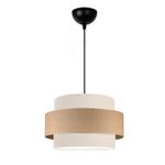 Casa si Gradina - Corpuri si surse de iluminat - Lustre si pendule - Lustra, Opviq, iuta, crem, 30x21.5 cm, inaltime 70-80 cm - Infinity.ro