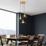 Casa si Gradina - Corpuri si surse de iluminat - Lustre si pendule - Candelabru, Opviq, metal, auriu, 55x113 cm - Infinity.ro