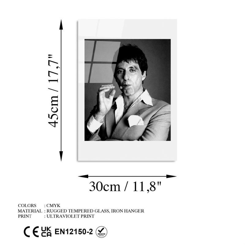 Casa si Gradina - Decoratiuni - Tablouri - Tablou decorativ din sticla, Wallxpert, multicolor, 30x45 cm, sticla securizata - Infinity.ro