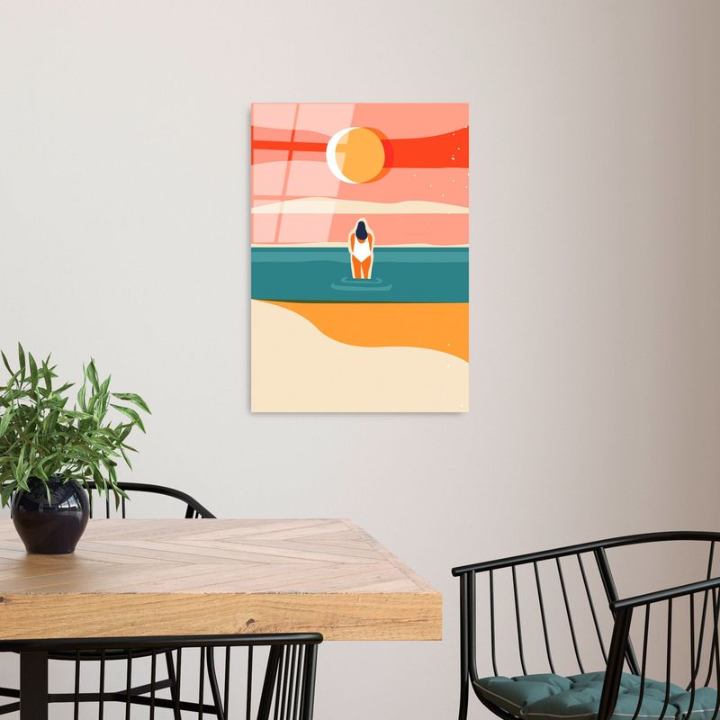 Casa si Gradina - Decoratiuni - Tablouri - Tablou decorativ din sticla, Wallxpert, multicolor, 45x65 cm, sticla calita - Infinity.ro