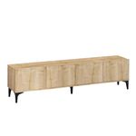 Casa si Gradina - Mobilier - Comode si corpuri - Comode - Comoda tv, Hanah Home, pal melaminat, stejar safir, 180x35x50 cm, 393MRD1123 - Infinity.ro