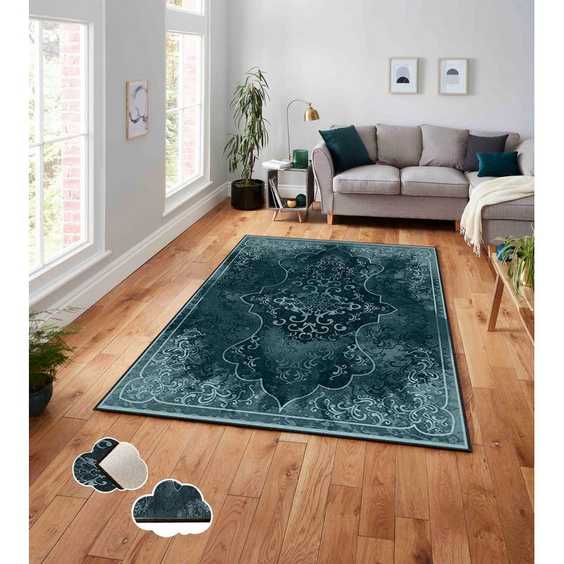 Casa si Gradina - Textile si covoare - Covoare - Covoare casa - Covor, Conceptum Hypnose, multicolor, 140x220 cm, 100% poliester, antiderapant, 288NGR1935 - Infinity.ro