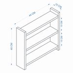Casa si Gradina - Mobilier - Biblioteci si rafturi - Etajere - Etajera de bucatarie, Hanah Home, pal melaminat, nuc, 44x10x40 cm - Infinity.ro