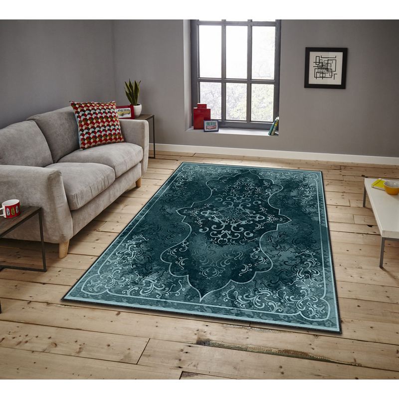 Casa si Gradina - Textile si covoare - Covoare - Covoare casa - Covor, Conceptum Hypnose, multicolor, 140x220 cm, 100% poliester, antiderapant, 288NGR1935 - Infinity.ro