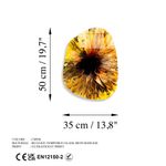 Casa si Gradina - Decoratiuni - Tablouri - Tablou decorativ, Wallxpert, sticla temperata, multicolor, 35x50 cm, 123BZM2598 - Infinity.ro