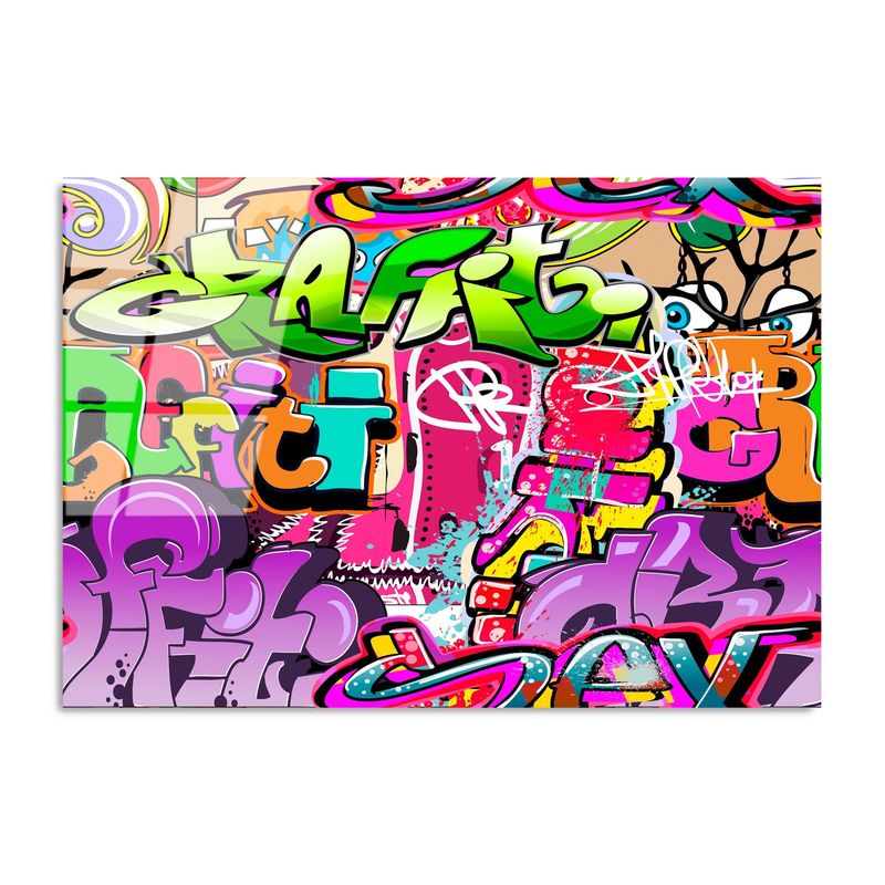 Casa si Gradina - Decoratiuni - Tablouri - Tablou decorativ din sticla, Wallxpert, sticla temperata, multicolor, 70x100 cm, 123BZM2224 - Infinity.ro