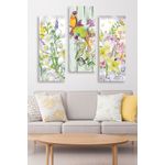Casa si Gradina - Decoratiuni - Tablouri - Tablou decorativ, Wallxpert, mdf, multicolor, 70x50 cm, set 3 piese, 537MRV5133 - Infinity.ro