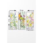 Casa si Gradina - Decoratiuni - Tablouri - Tablou decorativ, Wallxpert, mdf, multicolor, 70x50 cm, set 3 piese, 537MRV5133 - Infinity.ro