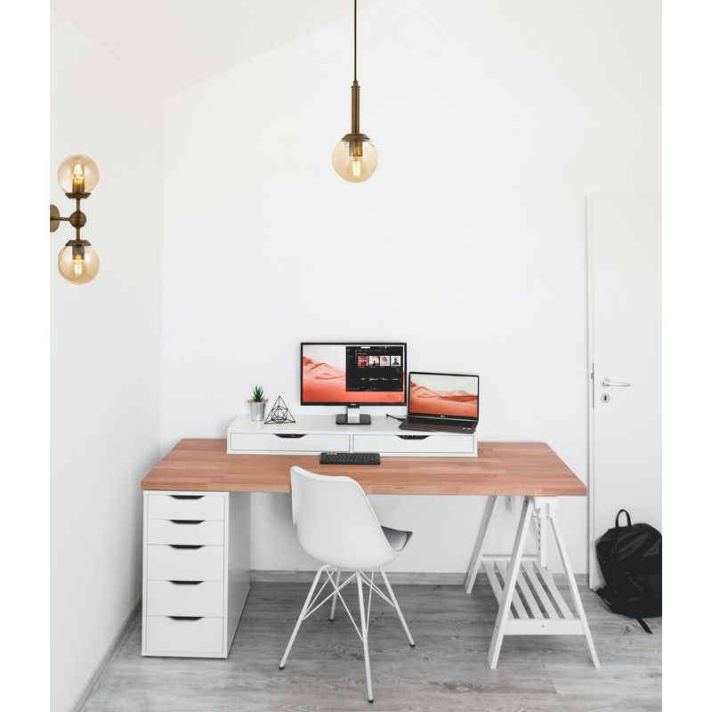 Casa si Gradina - Corpuri si surse de iluminat - Lustre si pendule - Candelabru, Opviq, metal, antichizat, 90x15 cm - Infinity.ro