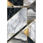 Casa si Gradina - Textile si covoare - Covoare - Covorase baie - Set covorase de baie, L'essentiel Maison, multicolor, 40x60 cm si 60x100 cm, 100% poliester, antiderapant, 323CTW1155 - Infinity.ro