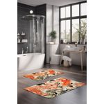 Casa si Gradina - Textile si covoare - Covoare - Covorase baie - Set covorase baie, L'essentiel Maison, multicolor, 40x60 cm si 60x100 cm, 100% poliester, antiderapant, 323CTW1143 - Infinity.ro