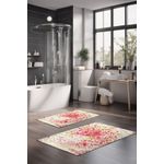 Casa si Gradina - Textile si covoare - Covoare - Covorase baie - Set covorase baie, L'essentiel Maison, multicolor, 40x60 cm si 60x100 cm, 100% poliester, antiderapant, 323CTW1400 - Infinity.ro