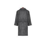 Casa si Gradina - Textile si covoare - Textile baie - Halate de baie - Halat de baie, L'essentiel Maison, gri inchis, marimea l, 77% bumbac, 23% bambus - Infinity.ro