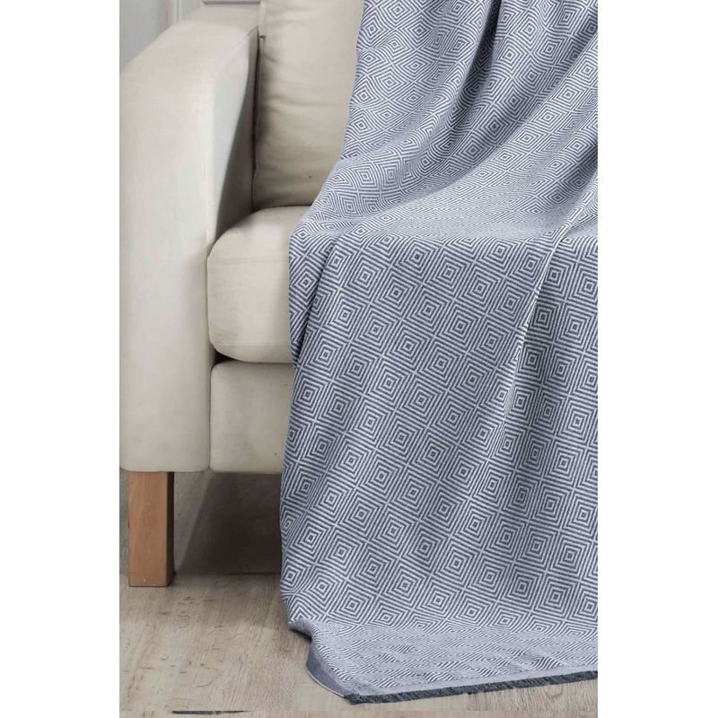 Casa si Gradina - Textile si covoare - Huse pentru mobilier - Husa pentru canapea, L'essentiel Maison, gri, 175x230 cm, 100% bumbac - Infinity.ro