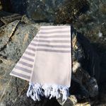 Casa si Gradina - Textile si covoare - Textile baie - Prosoape - Prosop de plaja fouta, L'essentiel Maison, maro, 90x170 cm, 100% bumbac - Infinity.ro