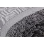 Casa si Gradina - Textile si covoare - Huse pentru mobilier - Husa pentru canapea, L'essentiel Maison, gri, 175x230 cm, 100% bumbac - Infinity.ro