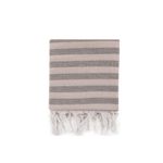 Casa si Gradina - Textile si covoare - Textile baie - Prosoape - Prosop de plaja fouta, L'essentiel Maison, maro, 90x170 cm, 100% bumbac - Infinity.ro