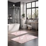 Casa si Gradina - Textile si covoare - Covoare - Covorase baie - Set covorase baie, L'essentiel Maison, multicolor, 40x60 cm si 60x100 cm, 100% poliester, antiderapant, 323CTW1135 - Infinity.ro