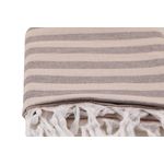 Casa si Gradina - Textile si covoare - Textile baie - Prosoape - Prosop de plaja fouta, L'essentiel Maison, maro, 90x170 cm, 100% bumbac - Infinity.ro