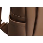 Fashion, accesorii si bijuterii - Femei - Accesorii femei - Genti si rucsacuri femei - Rucsac, Lucky Bees, piele polivinilica, camel, 27x15x33 cm - Infinity.ro