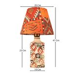 Casa si Gradina - Corpuri si surse de iluminat - Veioze si lampi - Veioze - Veioza, Opviq, ceramica, multicolor, 41 cm - Infinity.ro