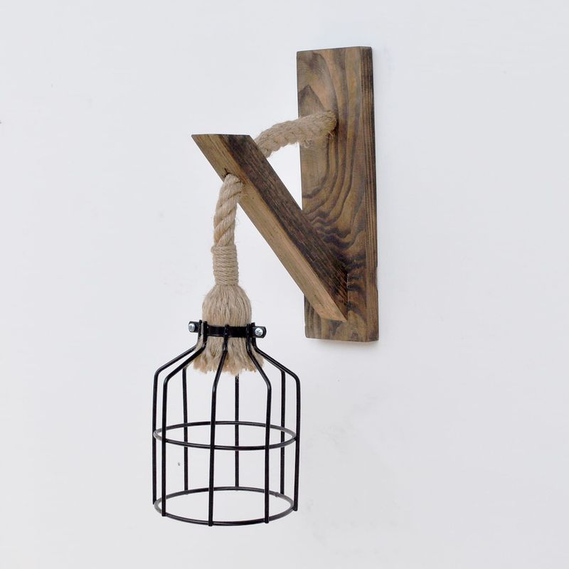 Casa si Gradina - Corpuri si surse de iluminat - Lustre si pendule - Lampa de masa, Opviq, teava de fier, negru si bej, 45x20x15 cm - Infinity.ro