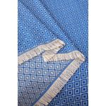 Casa si Gradina - Textile si covoare - Pături și cuverturi - Cuverturi - Cuvertura, L'essentiel Maison, albastru, 210x230 cm, 100% bumbac - Infinity.ro