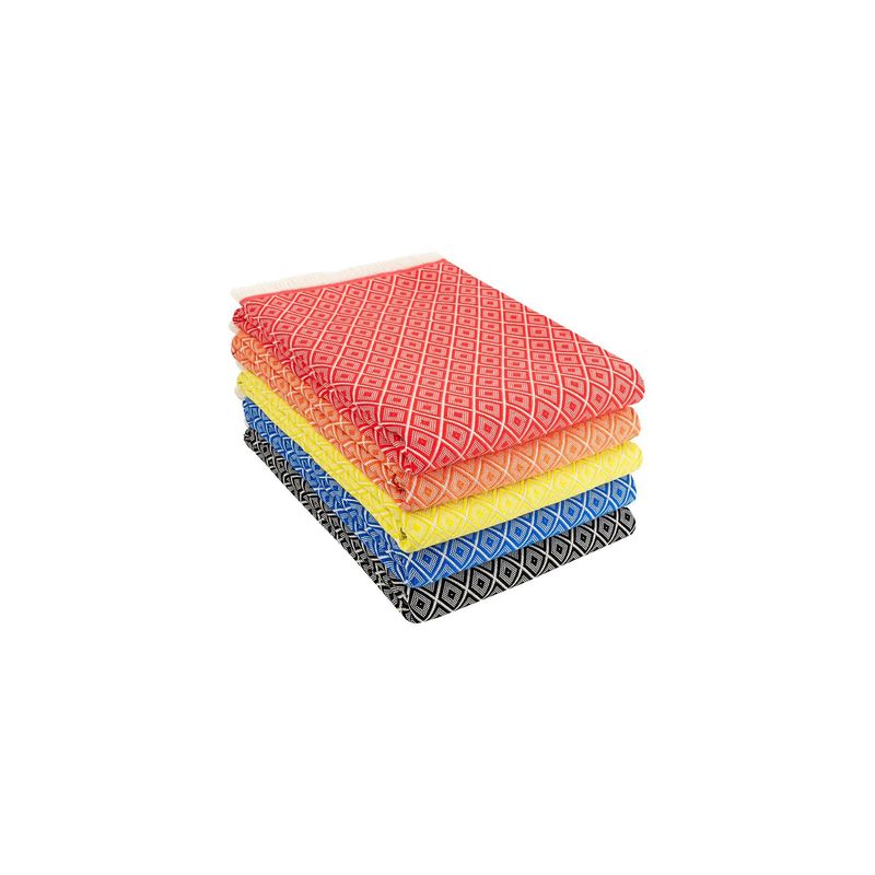 Casa si Gradina - Textile si covoare - Pături și cuverturi - Cuverturi - Cuvertura, L'essentiel Maison, albastru, 210x230 cm, 100% bumbac - Infinity.ro