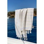 Casa si Gradina - Textile si covoare - Textile baie - Prosoape - Prosop de plaja fouta, L'essentiel Maison, albastru crem, 90x185 cm, 100% bumbac - Infinity.ro
