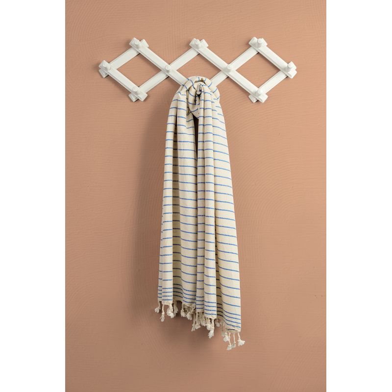 Casa si Gradina - Textile si covoare - Textile baie - Prosoape - Prosop de plaja fouta, L'essentiel Maison, albastru crem, 90x185 cm, 100% bumbac - Infinity.ro